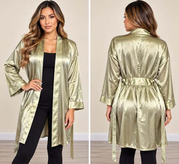 Victoria's Secret Other - Victoria's Secret Robe One Size Satin